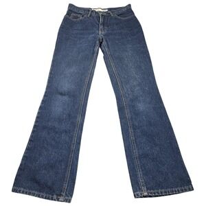 Bugle Boy Bootcut Jeans Womens 2 Blue Medium Wash Mid Rise Regular Denim 29x29